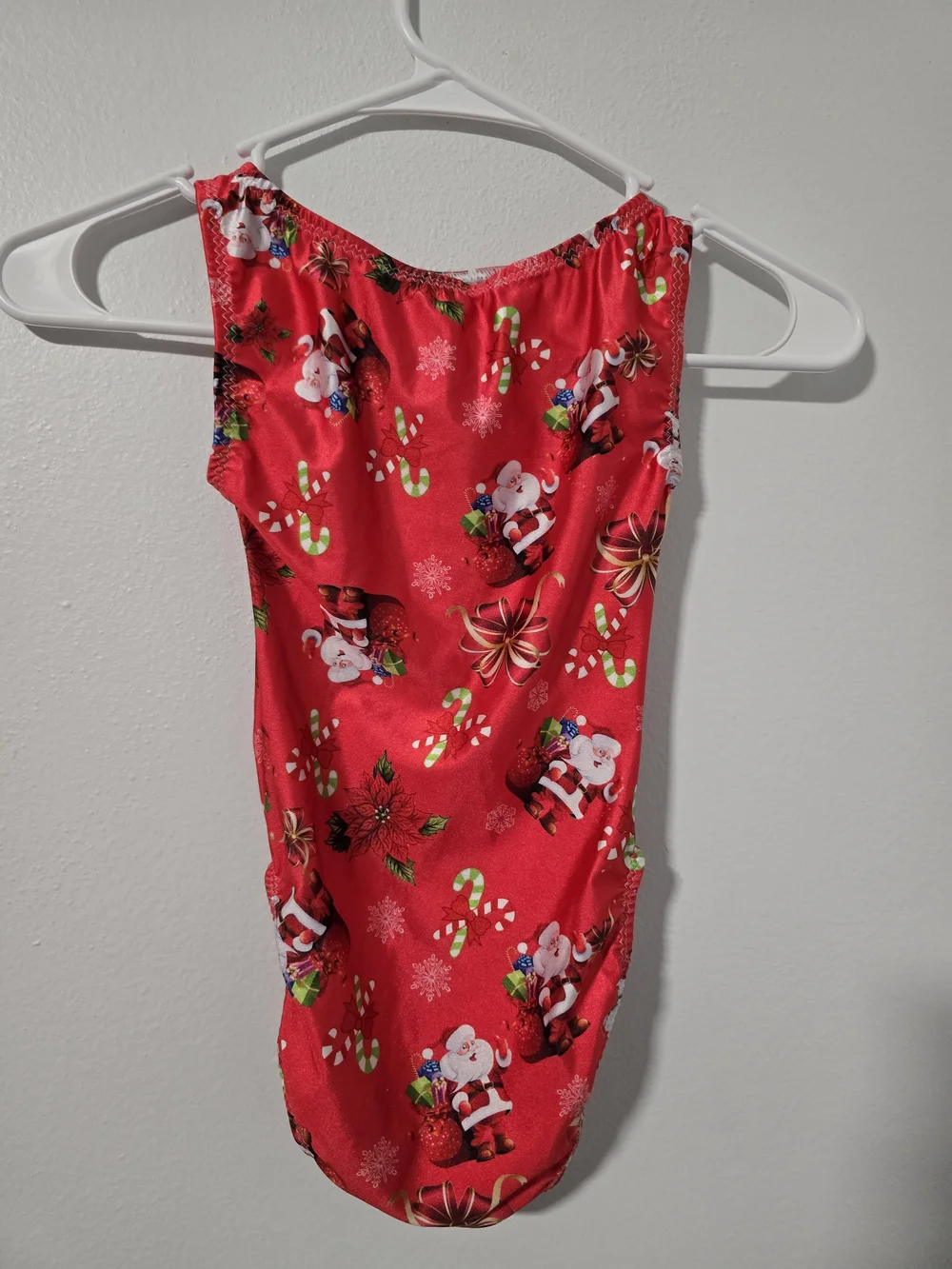 Flip Flop Christmas Gymnastics or Dance Leotard Child Small Santa